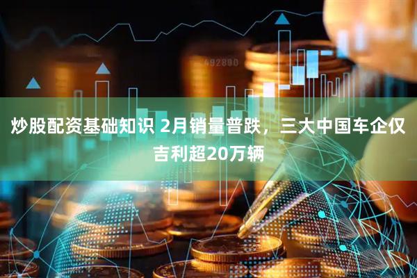 炒股配资基础知识 2月销量普跌，三大中国车企仅吉利超20万辆